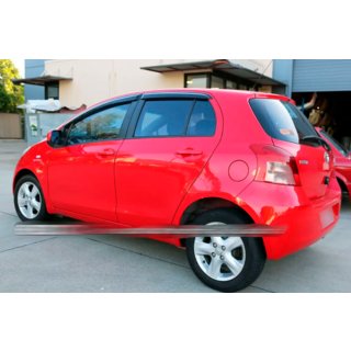 Window Deflectors HB (4 pcs, HIC) Toyota Yaris 2006-2011 photo 2