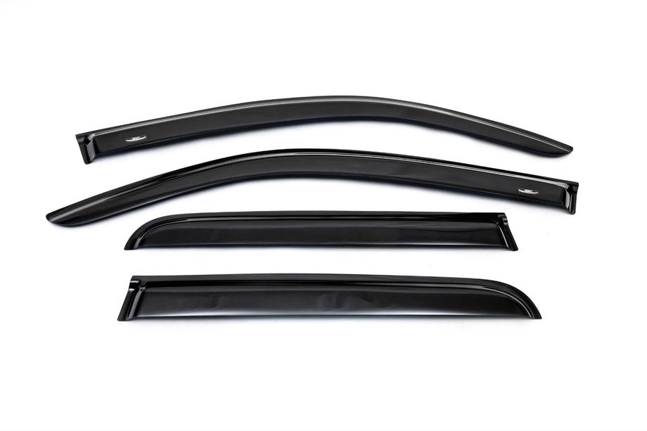 Volkswagen Amarok 2010-2022 Window Deflectors (4 pcs, HIC) Photo 8