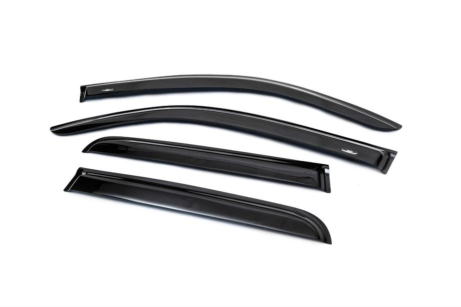 Volkswagen Amarok 2010-2022 Window Deflectors (4 pcs, HIC) Photo 9