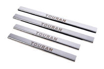 Volkswagen Touran 2010-2015 Carmos Door Sill Protectors (4 pcs, Stainless Steel) photo 3