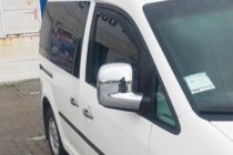 Volkswagen Caddy 2004-2010 In-channel window deflectors (2 pcs, HIC) photo 5