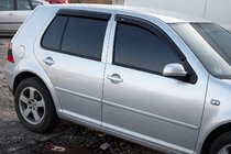 Volkswagen Golf 3 1991-2001 Window Deflectors (4 pcs, HIC) photo 5