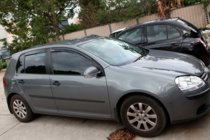 Volkswagen Golf 5 2003-2009 Window Deflectors HB (4 pcs, HIC) photo 2