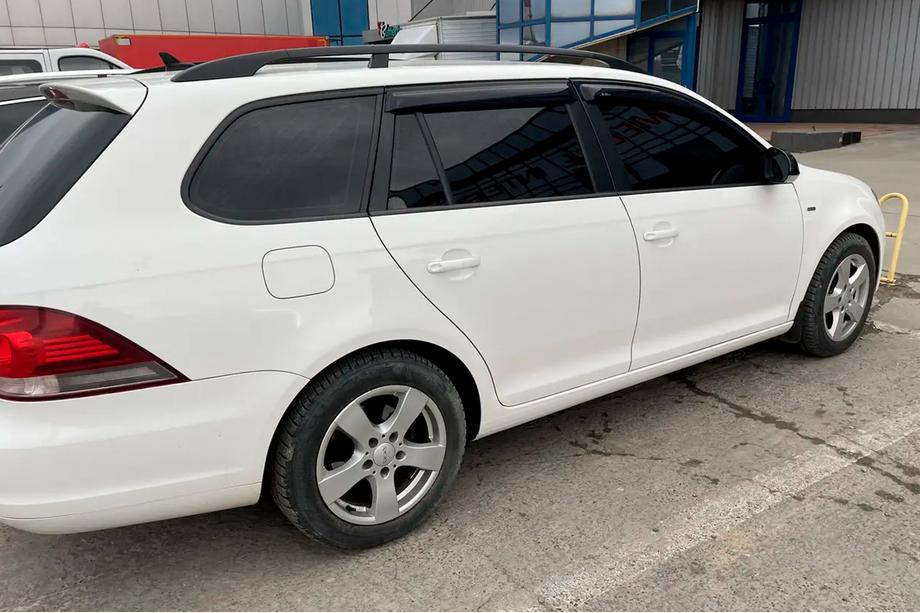 Volkswagen Golf 6 2008-2014 Window Deflectors Variant (4 pcs, HIC) Photo 3