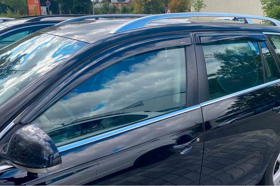 Volkswagen Golf 6 2008-2014 Window Deflectors Variant (4 pcs, HIC) Photo 6