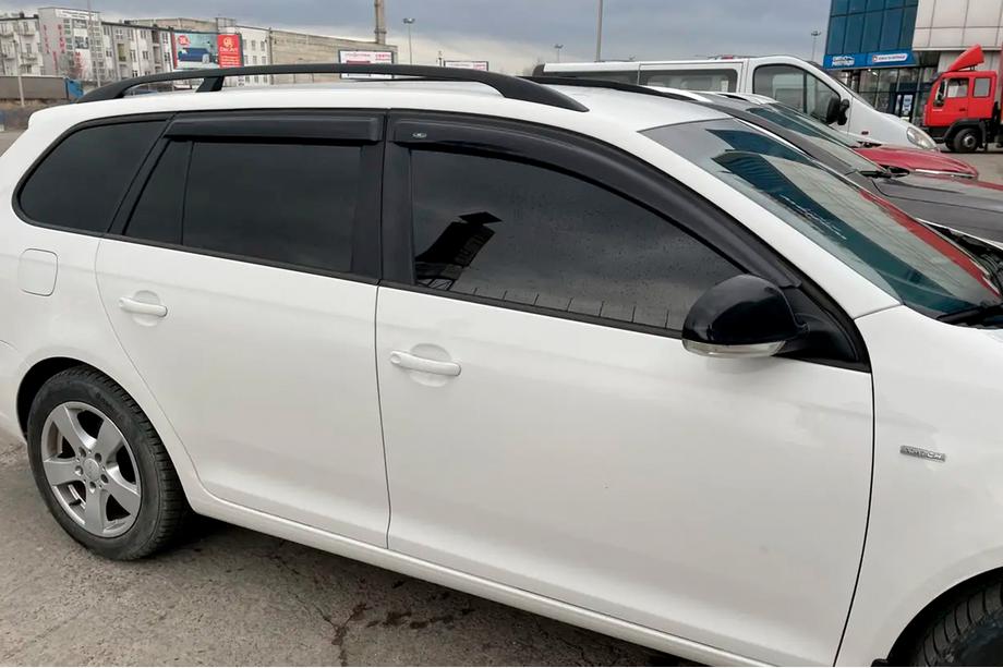Volkswagen Golf 6 2008-2014 Window Deflectors Variant (4 pcs, HIC) Photo 1