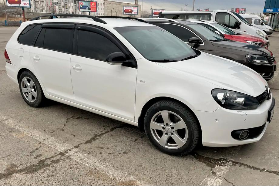Volkswagen Golf 6 2008-2014 Window Deflectors Variant (4 pcs, HIC) Photo 2