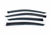 Volkswagen Passat B8 2015-2023 Window Deflectors with Chrome Trim SD (4 pcs, HIC) photo 2