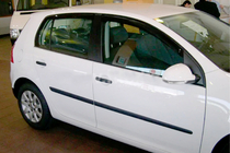 Volkswagen Polo 2010-2017 Window Deflectors HB (4 pcs, HIC) photo 1