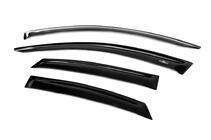 Volkswagen Polo 2010-2017 Window Deflectors SD (4 pcs, HIC) photo 5