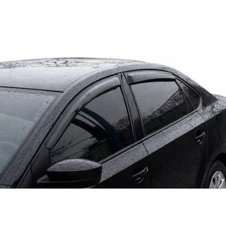 Window Deflectors SD (4 pcs, HIC) Volkswagen Polo 2010-2017 photo 1