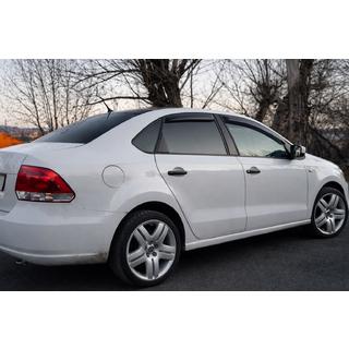 Window Deflectors SD (4 pcs, HIC) Volkswagen Polo 2010-2017 photo 2