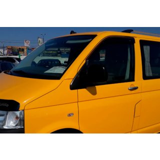 Window Deflectors (2 pcs, HIC) Volkswagen T5 2010-2015 photo 2