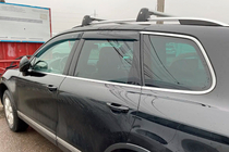 Volkswagen Touareg 2010-2018 Window Deflectors (4 pcs, HIC) photo 2