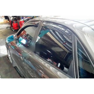 Side window wind deflectors Sedan (4 pcs, HIC) Audi A4 B5 1994–2001 photo 1