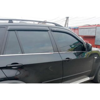 Window Deflectors (4 pcs, HIC) BMW X5 E70 2007-2013 photo 2