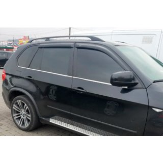 Window Deflectors (4 pcs, HIC) BMW X5 E70 2007-2013 photo 3