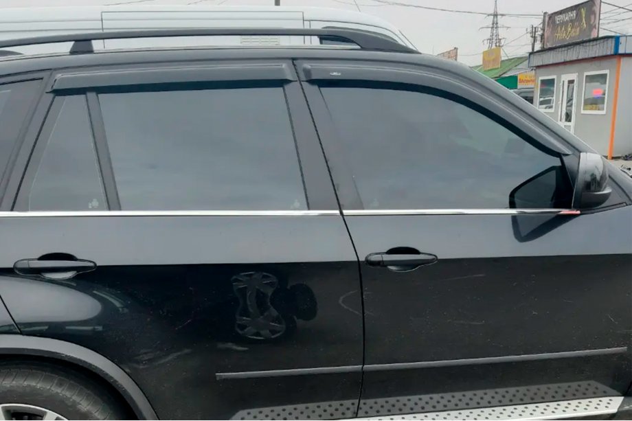 BMW X5 E70 2007-2013 Window Deflectors (4 pcs, HIC) Image