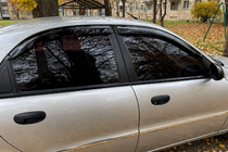 Daewoo Lanos 1998-2017 Window Deflectors (4 pcs, HIC) photo 2