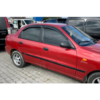 Window Deflectors (4 pcs, HIC) Daewoo Lanos 1998-2017 photo 4