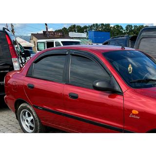 Window Deflectors (4 pcs, HIC) Daewoo Lanos 1998-2017 photo 1