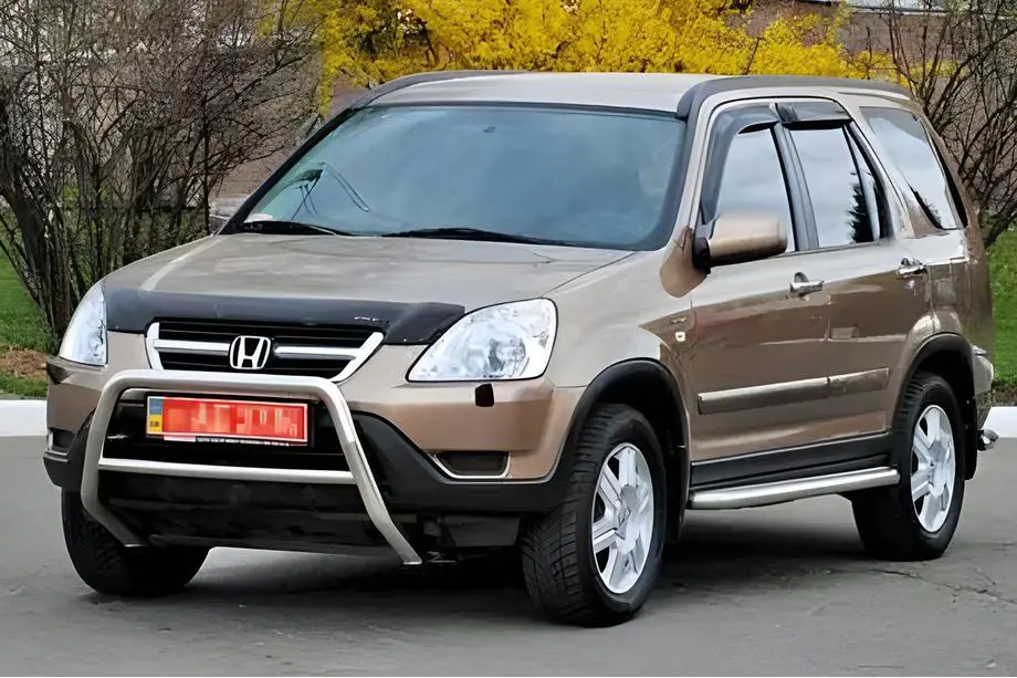 Honda CRV 2001-2006 Window Deflectors (4 pcs, HIC) Image