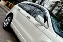 Honda CRV 2007-2011 Window deflectors with chrome trim (4 pcs, HIC) photo 1