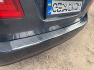 Mercedes E-class W212 2009-2016 Rear bumper protector Carmos (SW, stainless steel) photo 5