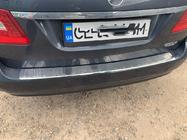 Mercedes E-class W212 2009-2016 Rear bumper protector Carmos (SW, stainless steel) photo 6