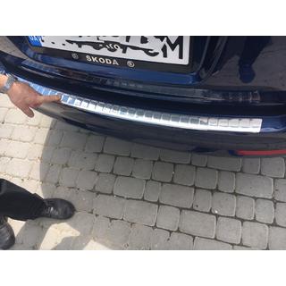 Rear bumper protector Carmos (SW, stainless steel) photo 3
