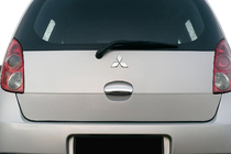 Mitsubishi Colt 2004-2012 Rear door handle cover (stainless steel) photo 1