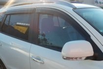 Hyundai Santa Fe 2 2006-2012 Window Deflectors (4 pcs, HIC) photo 5
