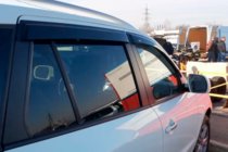 Hyundai Santa Fe 2 2006-2012 Window Deflectors (4 pcs, HIC) photo 6