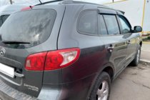 Hyundai Santa Fe 2 2006-2012 Window Deflectors (4 pcs, HIC) photo 2