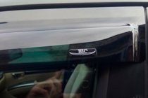 Hyundai Santa Fe 2 2006-2012 Window Deflectors (4 pcs, HIC) photo 9