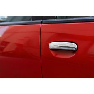 Chrome Door Handle Covers (4 pcs, Stainless Steel) Mitsubishi Colt 2004-2012 photo 2