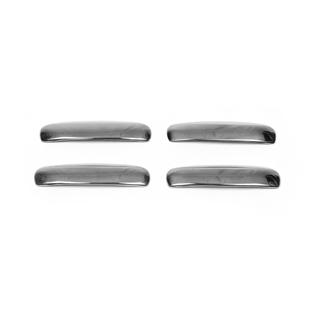 Chrome Door Handle Covers (4 pcs, Stainless Steel) Mitsubishi Colt 2004-2012 photo 4