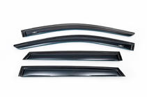 Hyundai Santa Fe 3 2012-2018 Window Deflectors (4 pcs, HIC) photo 4