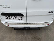 Ford Custom 2013-2022 Rear Bumper Protector Carmos Stainless Steel photo 1