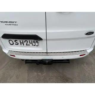 Rear Bumper Protector Carmos Stainless Steel photo 1