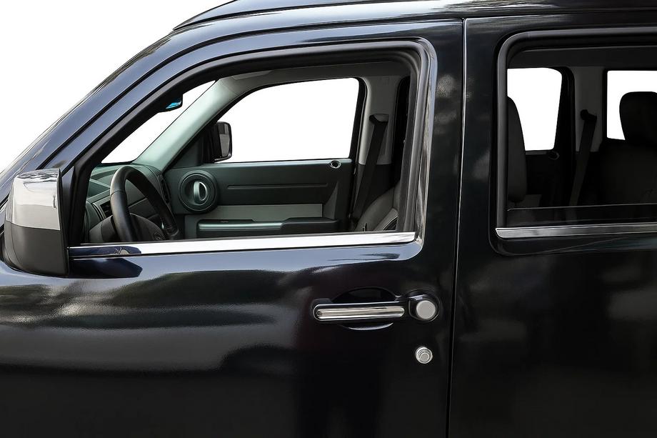 Jeep Cherokee/Liberty 2007-2013 Chrome Door Handle Covers (4 pcs, Stainless Steel) Image