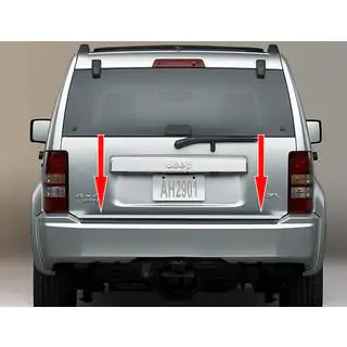 Trunk trim stainless steel Jeep Cherokee/Liberty 2007-2013 photo 2