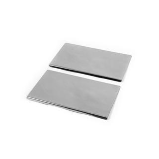 Interior door sill protectors Carmos (2 pcs, stainless steel) photo 2