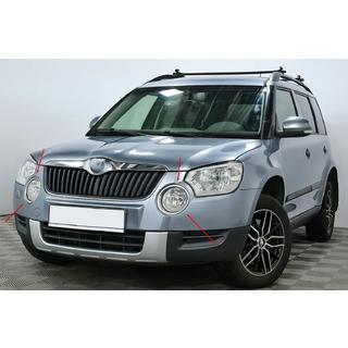 Chrome Fog Light Covers (2009-2013, 2 pcs, Stainless Steel)
