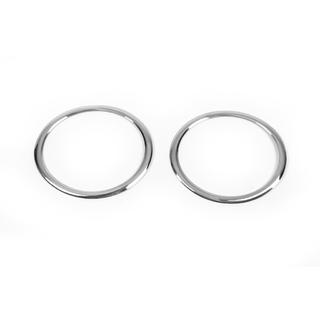Chrome Fog Light Covers (2009-2013, 2 pcs, Stainless Steel) Skoda Yeti 2009-2017 photo 3