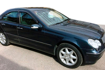 Mercedes C-class W203 2000-2007 Window Deflectors SD (4 pcs, HIC) photo 1