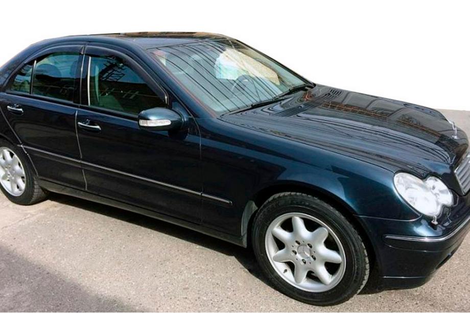 Mercedes C-class W203 2000-2007 Window Deflectors SD (4 pcs, HIC) Image