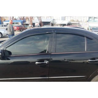 Window Deflectors SD (4 pcs, HIC) Mercedes E-сlass W211 2002-2009 photo 2
