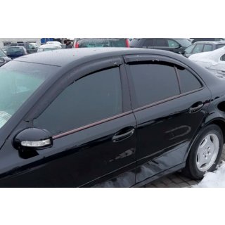 Window Deflectors SD (4 pcs, HIC) Mercedes E-сlass W211 2002-2009 photo 1
