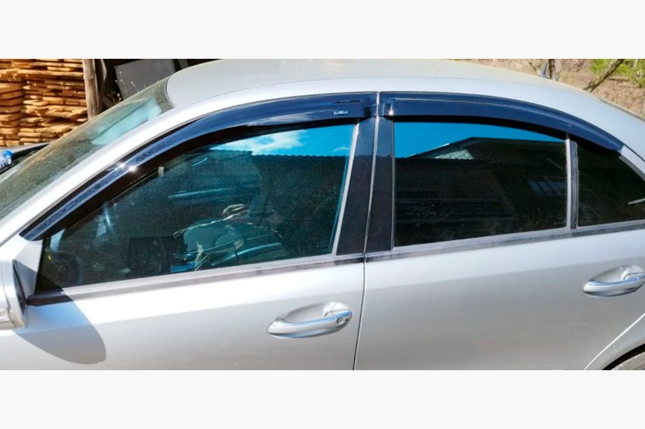 Mercedes E-class W211 2002-2009 Window Deflectors SD (4 pcs, HIC) Photo 9